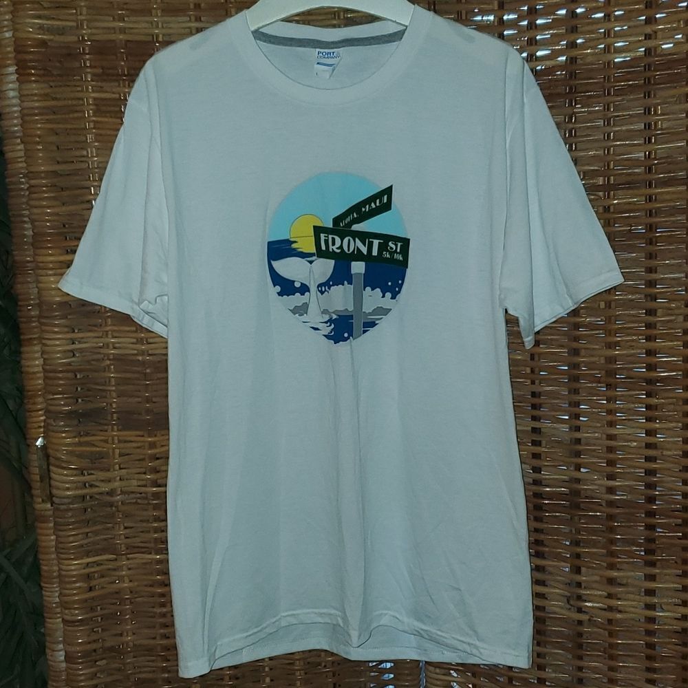 Front Street Race Lahaina Maui Hawaii 5k 10k Race T Shirt L